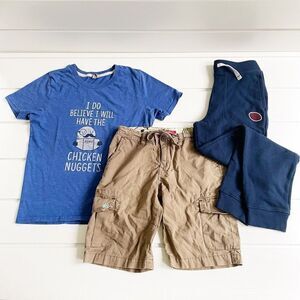 Instant Message, Garanimals, Union Bay Boy's Top Bottoms Lot Size 10/M